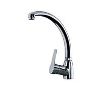 TEKA Grifo Cocina Monomando, Caño Alto Giratorio, Aireador Anticalcáreo, Latiguillos Flexibles 3/8", Modelo 81914621MP