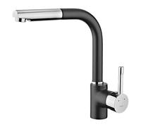 Teka ARK grifo de cocina de pie cromo-negro 23938120N