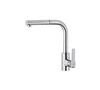 Teka Grifo Cromado para Fregadero de Cocina con Boquilla extraíble IN 938 - 539381200, Gris