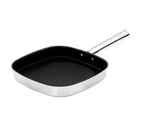 Teka - Grill Cuadrado Antiadherente Acero Inoxidable - 27 x 27 cm | Durabilidad y Resistencia