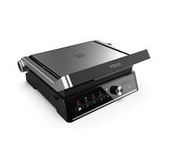TEKA Grill Eléctrico Multifunción Libre Instalación, Estructura Metálica, Panel Táctil, Regulación 150-230 °C, 5 Programas Automáticos, Apertura 180º, Planchas Easy Clean 28,5x22,5 cm