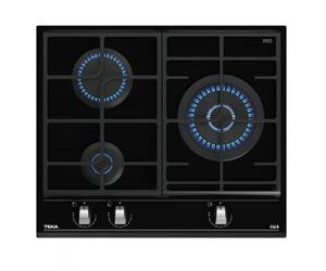 Teka GZC 63310 Placa de Gas Natural 3 Zonas 60cm Negra