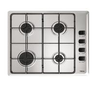 Teka HLX 640 KL Placa de Gas Butano 4 Zonas 58cm Acero Inoxidable