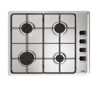 Teka HLX 640 KL Placa de Gas Natural 4 Zonas 58cm Acero Inoxidable