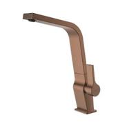 Teka ICC 915 - Grifo Monomando Caño Alto Giratorio Anti-Calcáreo Cobre