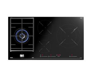 Teka Jzc 94313 Abn Cristal Negro - Placa Mixta 90Cm Inducción + Gas Natural