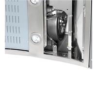 TEKA Kit de Recirculación 1/I1 para Filtros Convencionales, con Cubretubos, con Soportes de Anclaje, Fácil Instalación, para Modelos de Campanas CC ISLA, Acero Inoxidable