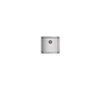 TEKA Fregadero Bajo Encimera 1 Cubeta Inox 18/10, Profundidad 20cm, Radio R15, Desagüe con Válvula Canasta 3½" y Sifón, SilentSmart, Incluye Accesorios de Fijación, Modelo Belinea RS15 40.40