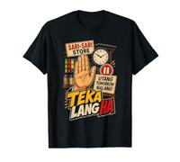 Teka Lang ha Pinoy Tindero Humor Classic Philippines Prank Camiseta gráfica económica