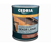 TEKA Lasur protector madera exterior al agua Cedria Dekor Lasur 750 ml