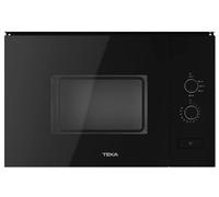 Microondas Teka ML 820 FI BK 20L 800W Integrable Cristal Negro Descongelación Automática