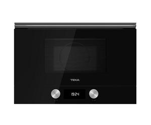 Teka ML 8220 BIS Microondas Integrable con Grill 22L 850W Cristal Negro