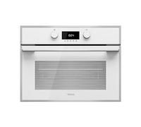 Teka MLC 844 - Microondas con Grill de 45 cm, Compacto Integrable, 3 Funciones de Cocinado, Touch Control, 5 Alturas de Cocinado, Ventilación Tangencial, Color Cristal Blanco con Marco