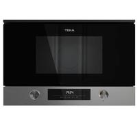 Teka 112040006 - Microondas Integrado 22 Litros Grill 1200W 5 Niveles de Potencia Inox/Negro