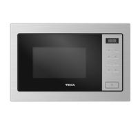 Teka MSEG 825 FI - Microondas Integrado 25 Litros Grill 1000W 10 Menús Temporizador Inox