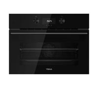 Teka HLC 8440 C FBK - Horno Multifunción SurroundTemp + Microondas 11 Funciones Cristal Negro
