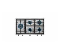 Teka EX 90.1 5G AI AL DR LEFT CI Acero inoxidable Integrado 86 cm Encimera de gas 5 zona(s)