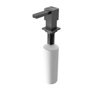 TEKA PS111-BN - Dispensador de Jabón PVD Minimalista 350 ml, para Fregaderos, Exclusivo y Elegante, se Adapta al Diseño de Cualquier Cocina, Fácil Limpieza, de Acero Inoxidable, Color Titanio