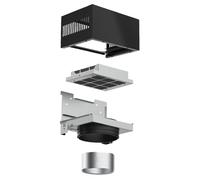 TEKA RBK 15200 L2C (DBB) - Kit de Recirculación, para Filtros Regenerativos con Cubretubos, con Soportes de Anclaje y Filtros de Carbón Activo, Fácil Instalación, Color Acero Inoxidable