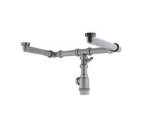 Set Sifón 2C Set Ahorro de Espacio (Blanco) - TEKA