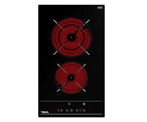 Teka TBC 32010 TTC Placa Vitrocerámica Modular 2 Zonas 30cm Negra