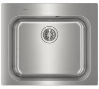 Teka Fregadero Universe 1 seno Acero inoxidable profundidad 167 mm Válvula 3½” Cestilla HelixPro