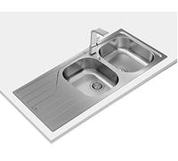 Teka Universe fregadero de acero 116x50 cm 115170001