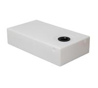 Tekcnoplast Tanque rígido neutro para agua, bidón de camping y náutica, 84 l