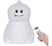 Tekemai Luz Nocturna Infantil, Lámpara de Noche, Lámpara Quitamiedos para Niños/Bebé, Resistente a Rotura, LED Cuidado Ojos, Brillo y Color Ajustable, Mando/Táctil Control, Recargable - Dinosaurio