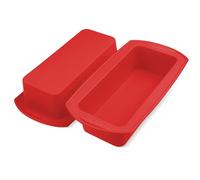 tekenewbse 2 Piezas, Molde Rectangular de Silicona para Bizcocho, Molde de Reposteria Antiadherente para Hornear Pan, Pasteles, Tostadas