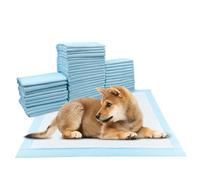 Tekenewbse 50 Unidades Empapadores Perros 45 × 60 cm, Almohadillas Perro para Puppy Pads en Casa WC Perros Alfombrillas Higiénica Desechables para Mascotas, Superficie de Secado Rápido, Transpirables