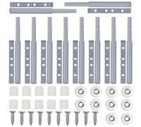 Tekenewbse Iman Puerta Armario, 10 Piezas Cierre Magnetico Puerta Push para Armario, Amortiguador Cocina Imanes Para Cierre Pulsador Puertas, Cajón Abrir Pestillo, Push to Open Sólido Pestillo