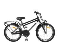 TEKGHUT Bicicleta 12 pulgadas marco de acero negro