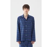 Tekla Unisex Flannel, Pyjamas Shirt Blue Hour Talla: XS | Pijamas Outlet | Unisex | Azul