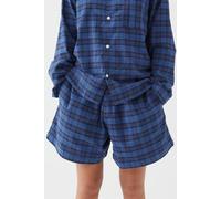 Tekla Unisex Flannel, Pyjamas Shorts Blue Hour Talla: XXS | Pijamas Outlet | Unisex | Azul