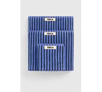 Tekla Unisex Hand Towel Blue & Black Talla: 50X90 | Toallas Outlet | Unisex | Azul