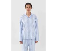 Tekla Unisex Poplin, Pyjamas Shirt Fading Blue Talla: XXS | Pijamas Outlet | Unisex | Azul