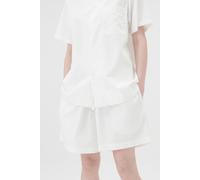 Tekla Unisex Poplin, Short Sleeve Shirt Alabaster White Talla: XXS | Pijamas Outlet | Unisex | Blanco
