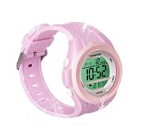 TEKMAGIC 10 ATM Impermeable Muchachas Chica Niñas Reloj de Pulsera para Bucear Nadar con Funciones de Cronómetro, Cronógrafo, Alarma, Zona Horaria Dual, Formato de 12/24 Horas