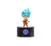 TEKNOFUN Goku Luminous Dragon Ball Super Alarm Clock, Blue / Orange