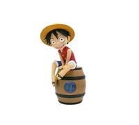 TEKNOFUN - Licencia Oficial One Piece - Despertador Barril Luffy OP Despertador con Figura Infantil Coleccionable - 811644