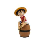 Teknofun Figura luminosa para coleccionar Luffy en su barril – Licencia Oficial One Piece – 811636