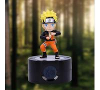 TEKNOFUN Naruto Luminous Alarm Clock, Black, Orange, Yellow One Size Black, Oran