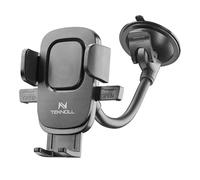 Teknoll Car Holder Suction Cup - Soporte Smartphone con Ventosa para salpicadero y Parabrisas, Compatible hasta 90mm, instalación sólida, conducción Segura y Estable