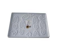 Teko - Zapatillas de plástico (49 x 35 x 2 cm), Color Granito, Talla única