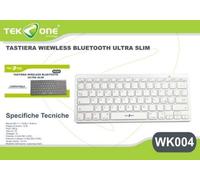 TEKONE Teclado inalámbrico Bluetooth ultra delgado