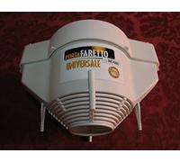 Tekpf03A - Caja de 10 focos empotrables para mampostería y hormigón armado, techo o pared, para focos empotrables de 50/105 mm, potencia 8 W si LED, 50 W halógenos