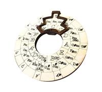 Teksome acordes Guitarra - Círculo quintas | Herramientas acordes Madera para música | Amplía tu Habilidad Tocar, Herramienta imprescindible para Guitarra, Piano, Ukelele