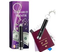 Teksome Antorcha UV: luz ultravioleta, linterna ultravioleta LED, potente detector antifalsificación de luz ultravioleta, detector de luz negra para orina de mascotas, manchas, chinches y más