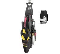 Teksome Bolsa de Cinturón Portaherramientas - Bolsa Portaherramientas Eléctrica Resistente,Organizador Portátil Multifuncional Impermeable para Trabajos Eléctricos Reparaciones Mantenimiento Hogar